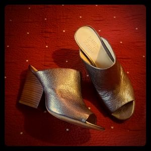 Naturalizer Sloan Mule - Gunmetal - size 6.5